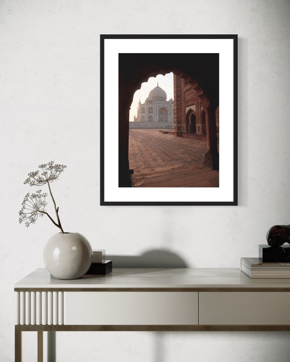 A GLIMPSE OF TAJ MAHAL