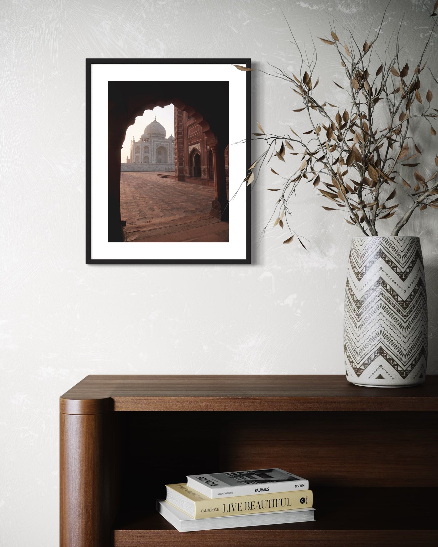 A GLIMPSE OF TAJ MAHAL