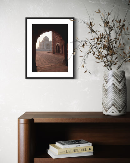 A GLIMPSE OF TAJ MAHAL