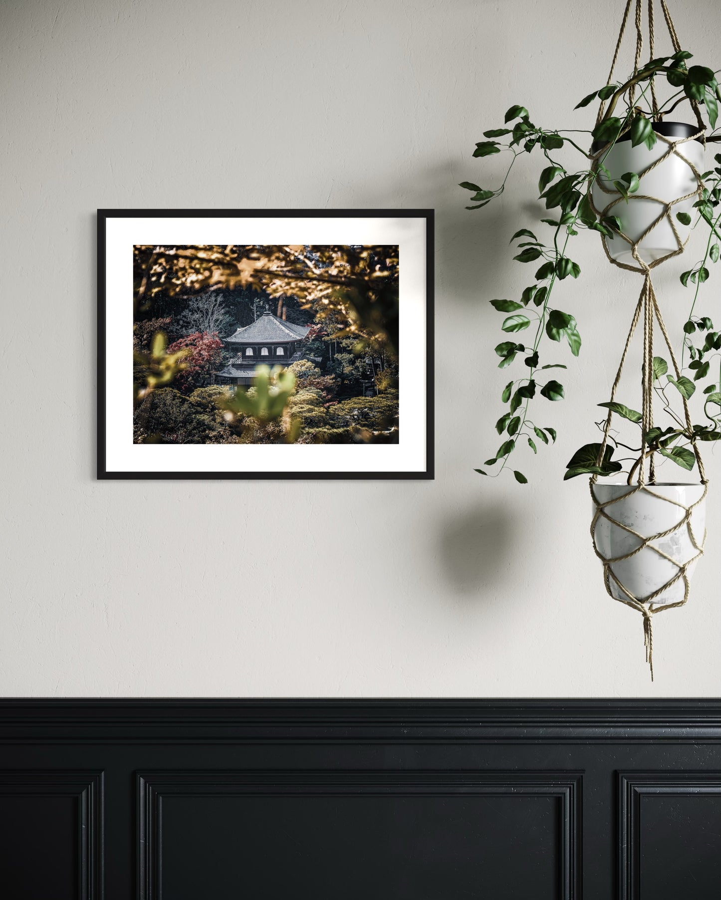 GLIMPSE OF GINKAKU-JI