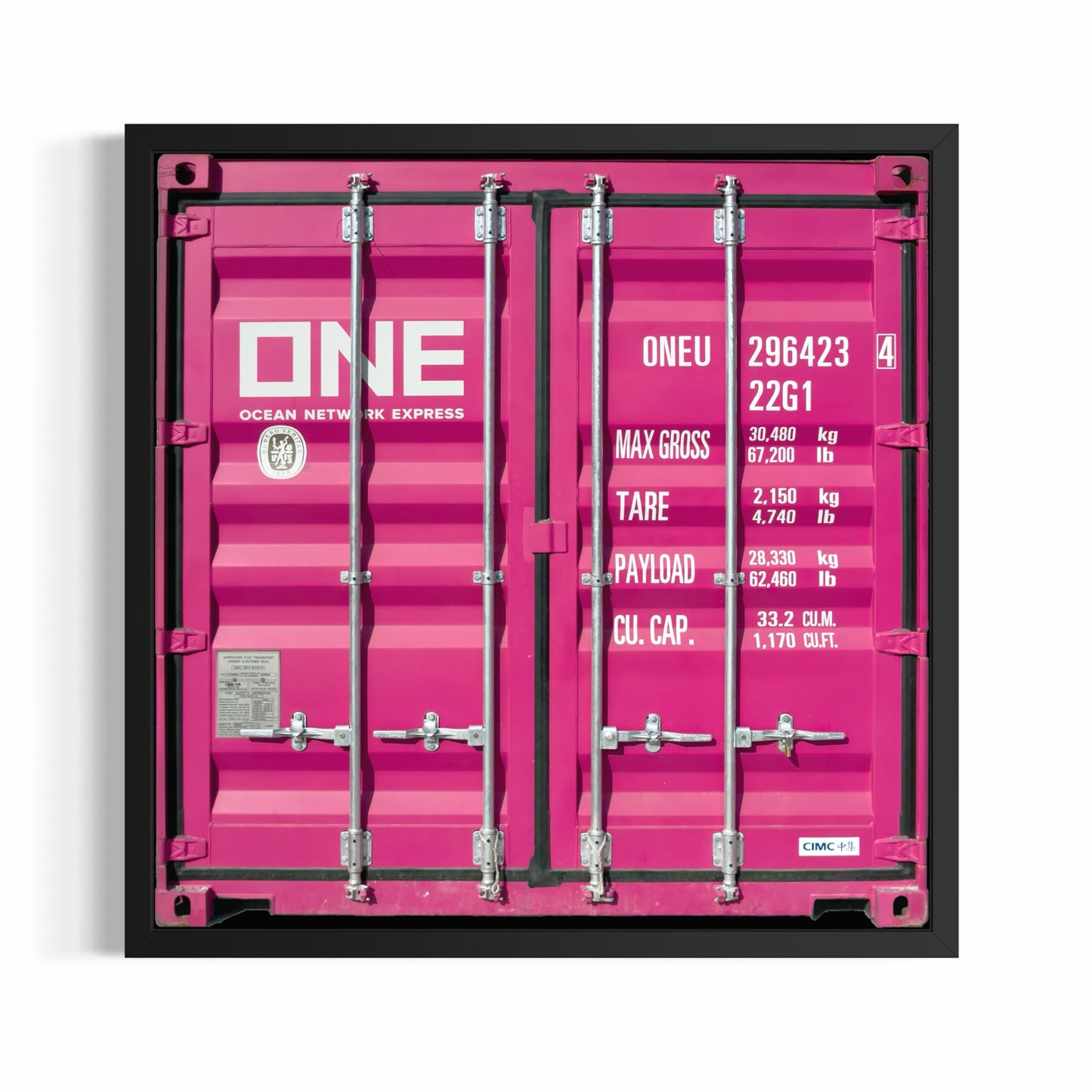 Stampa Fotografica Fine Art - PINK CONTAINER - Edizione Limitata
