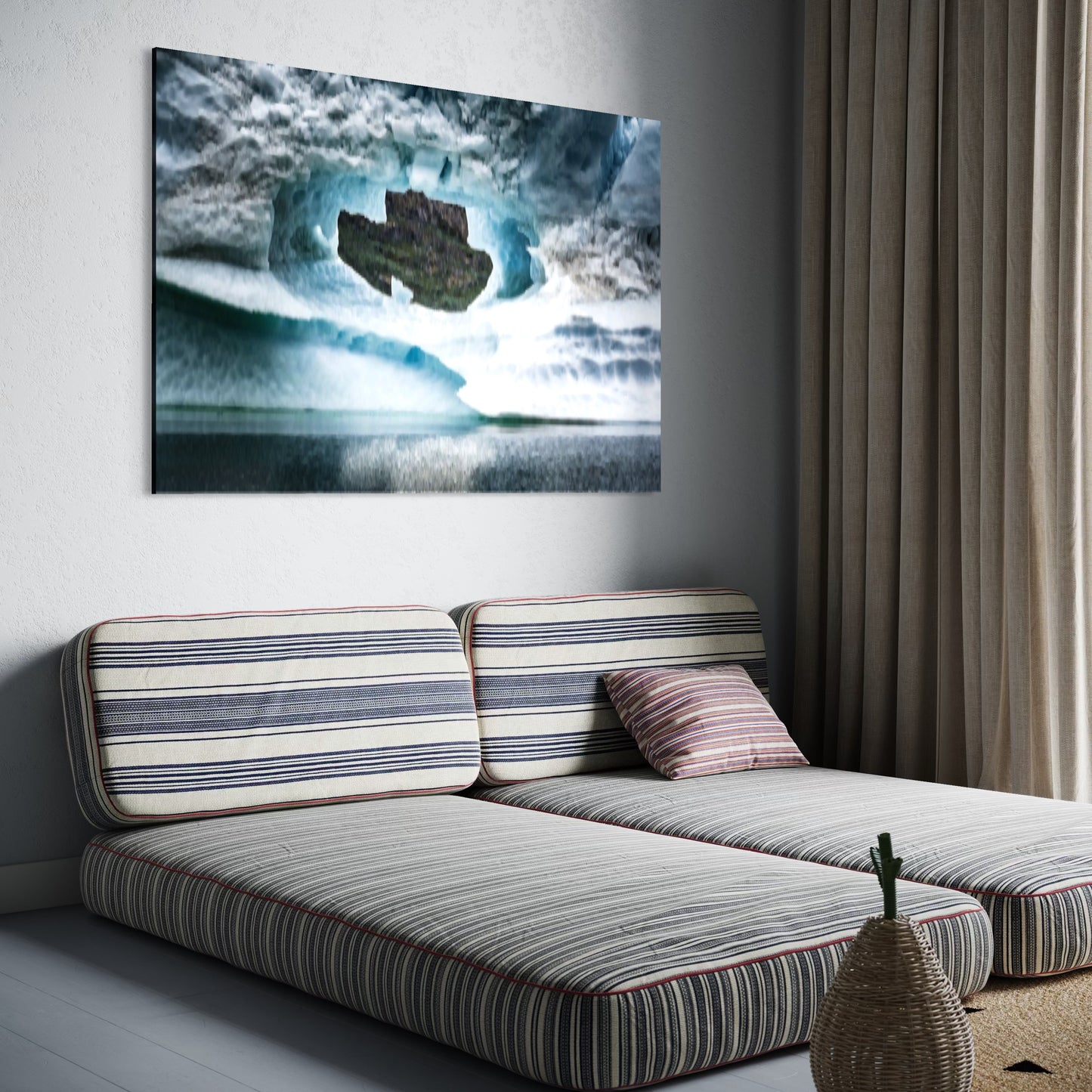 Stampa Fotografica Fine Art - GLIMPSE FROM ICE XXL - Edizione Limitata