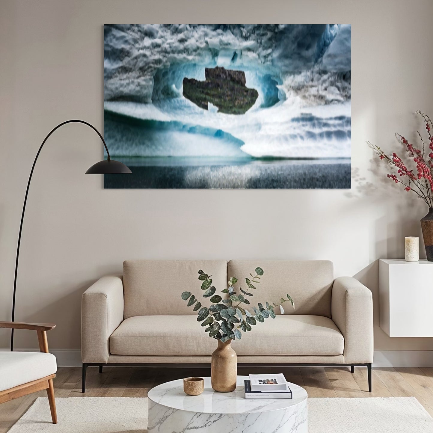 Stampa Fotografica Fine Art - GLIMPSE FROM ICE XXL - Edizione Limitata