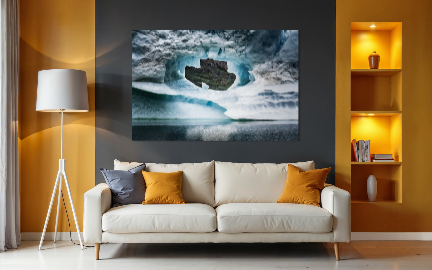 Stampa Fotografica Fine Art - GLIMPSE FROM ICE XXL - Edizione Limitata