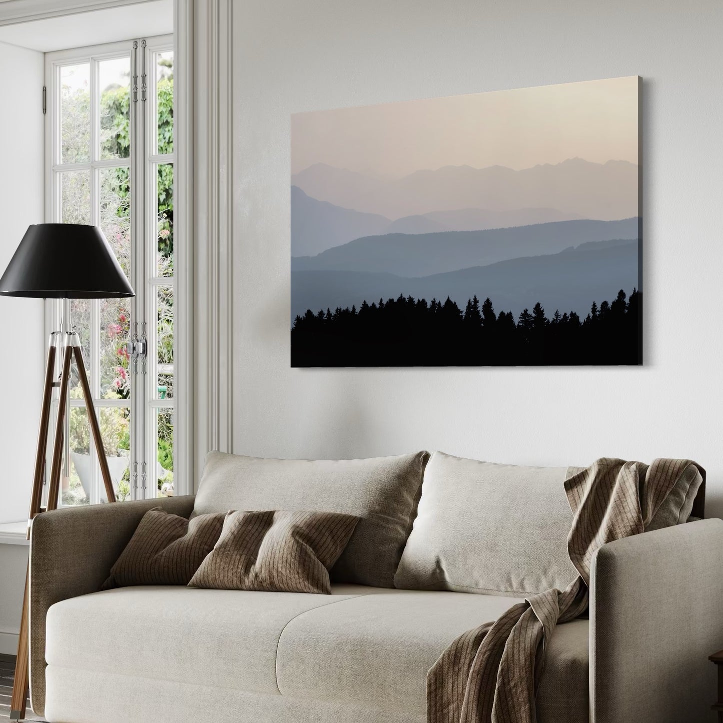 SUNSET IN THE MOUNTAINS XXL