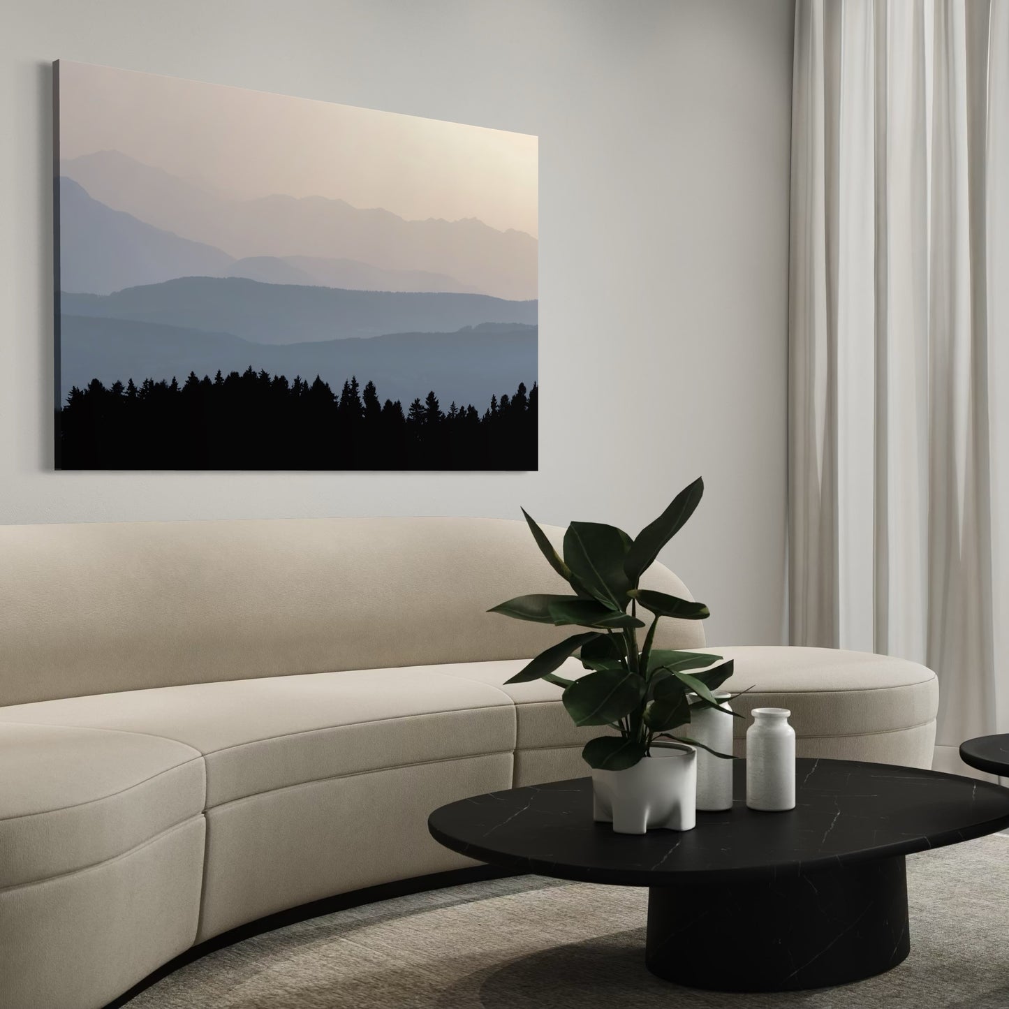 SUNSET IN THE MOUNTAINS XXL