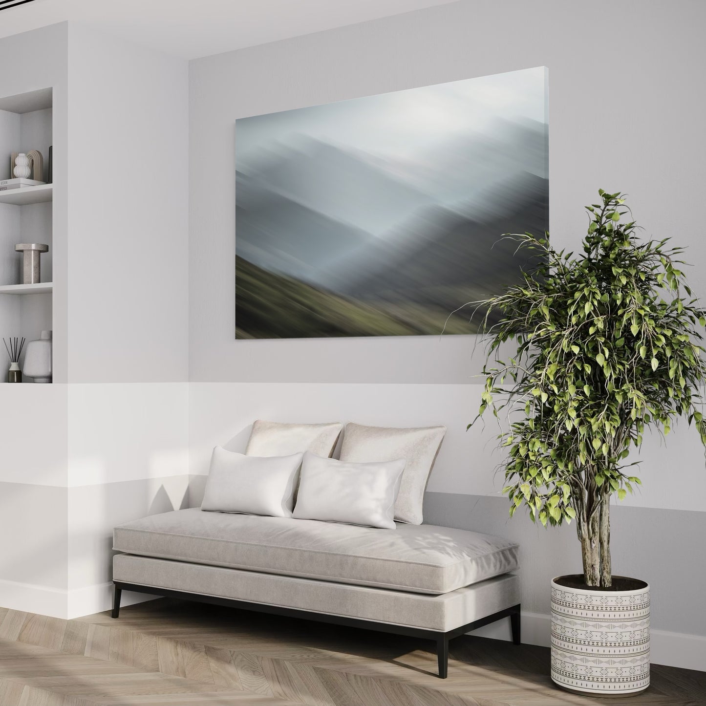 ABSTRACT MOUNTAINS XXL