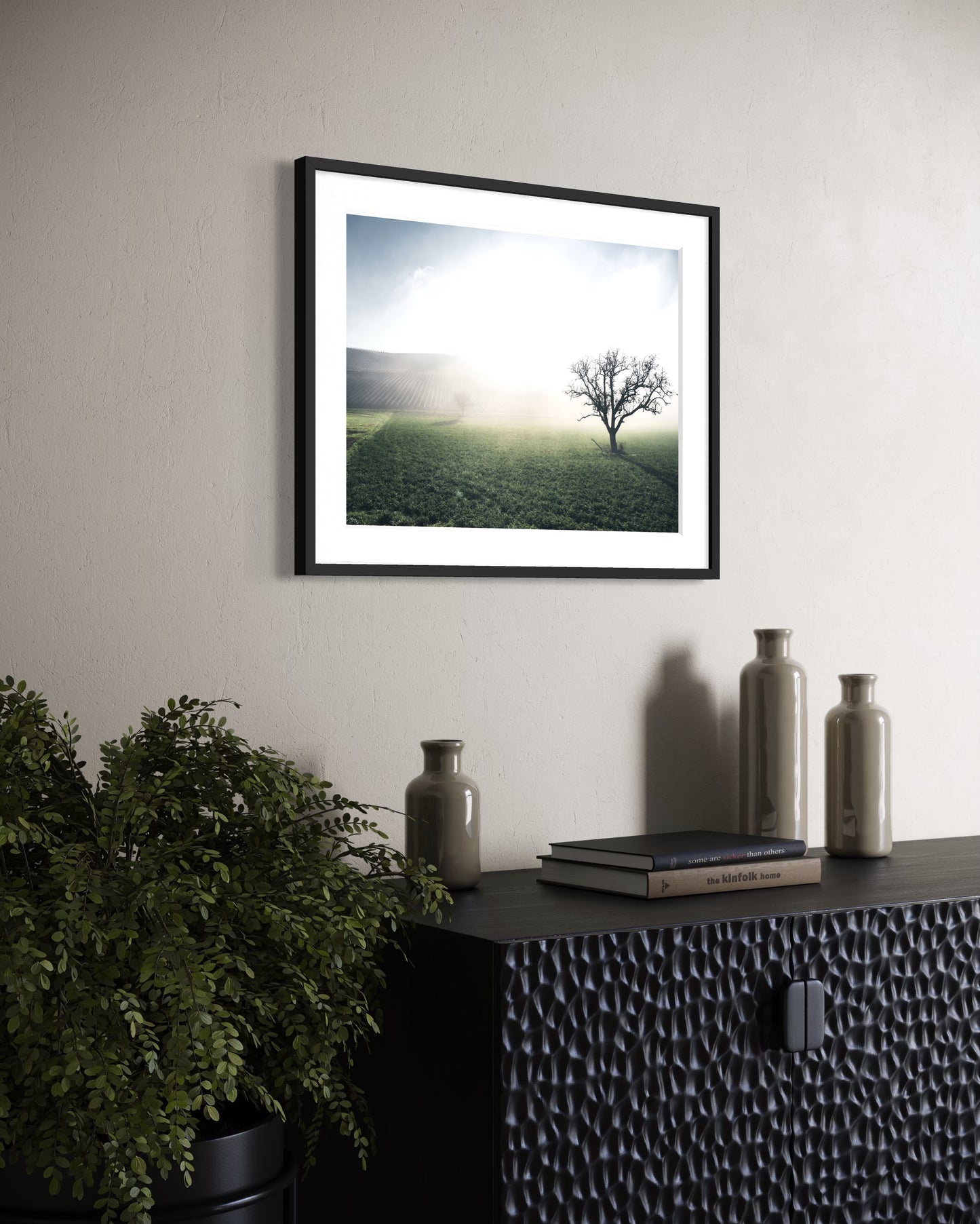 THE HILLS BEHIND THE FOG