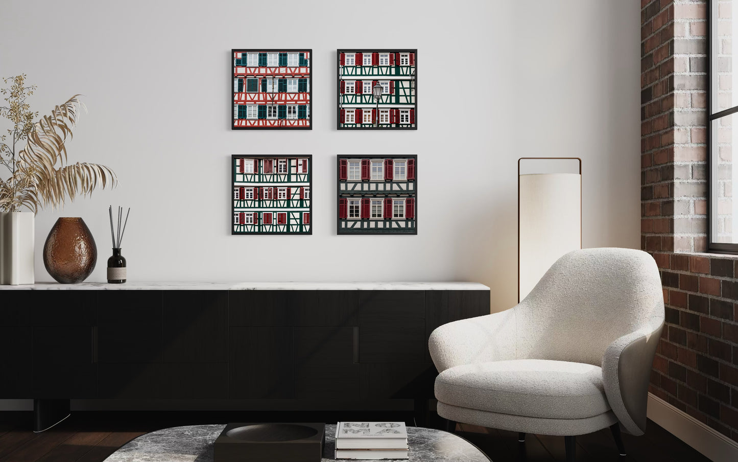 THE COLORS OF GERMAN HOUSE