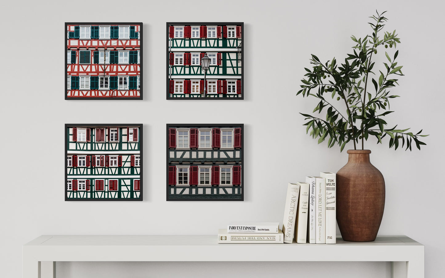 THE COLORS OF GERMAN HOUSE