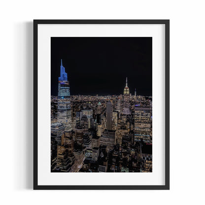 THE NIGHT IN MANHATTAN