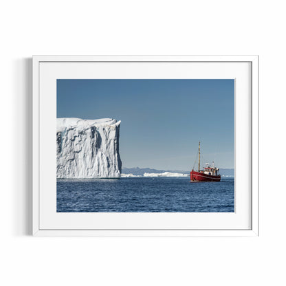 Stampa Fotografica Fine Art - RED BOAT - Edizione Limitata