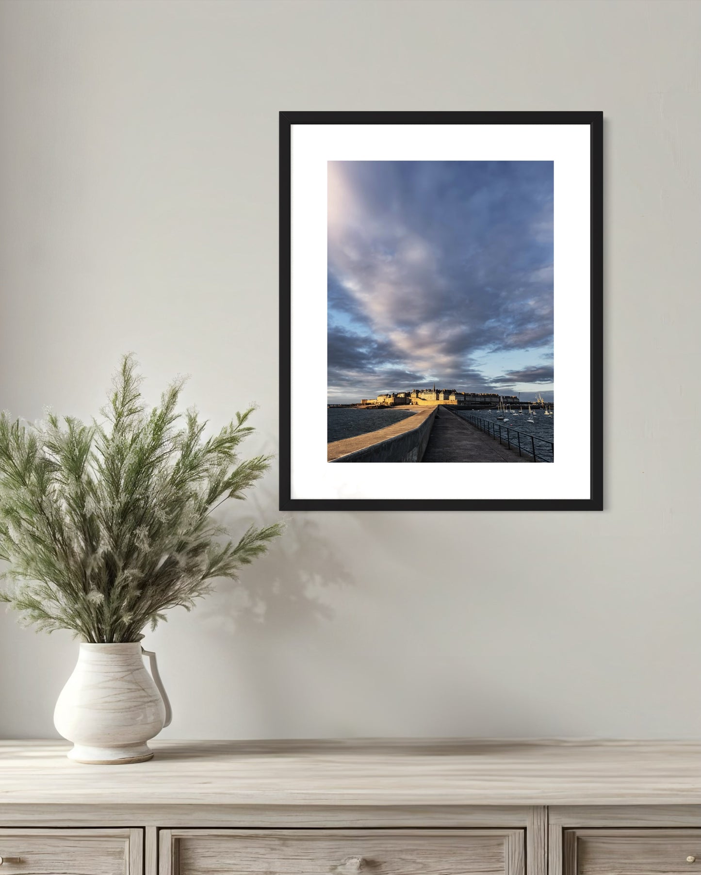 SUNSET ON SAINT MALO