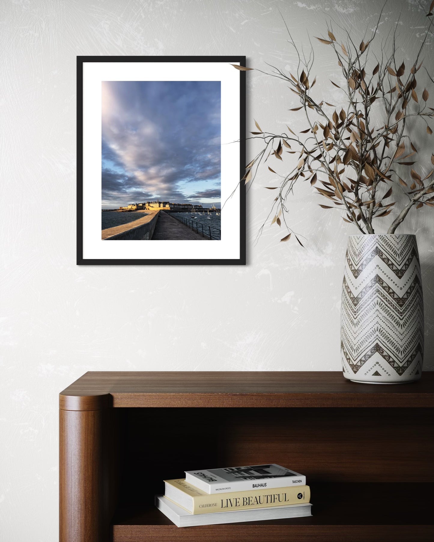 SUNSET ON SAINT MALO