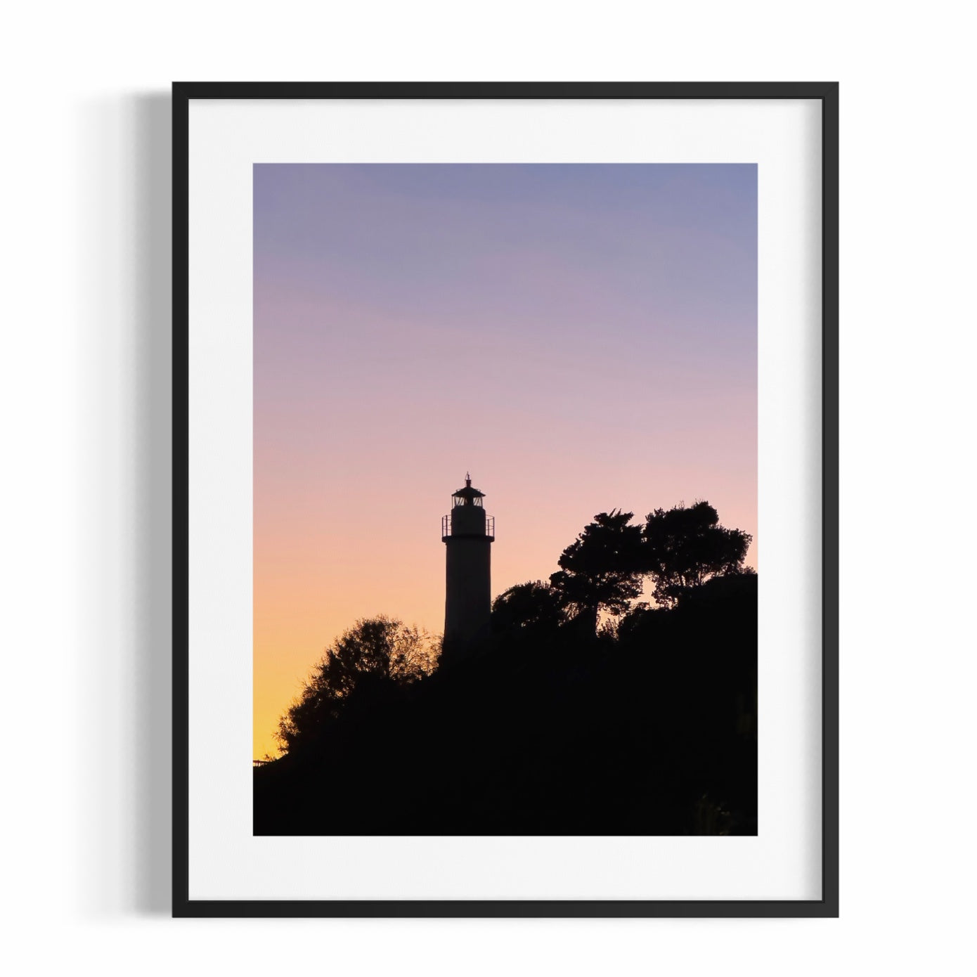 SUNSET ON LIGHTHOUSE
