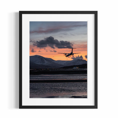 Fine Art Photographic Print - LANDING IN PROGRESS - Limited Edition