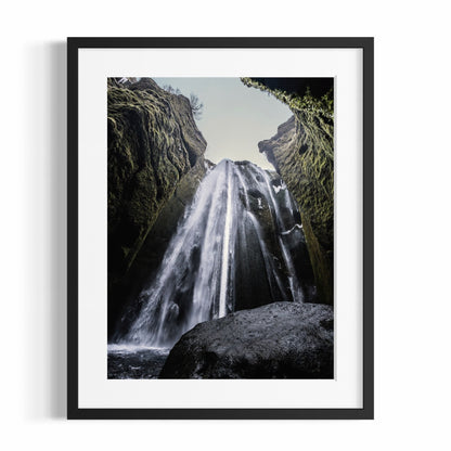 Fine Art Photographic Print - INTO THE WATERFALL - Limited Edition