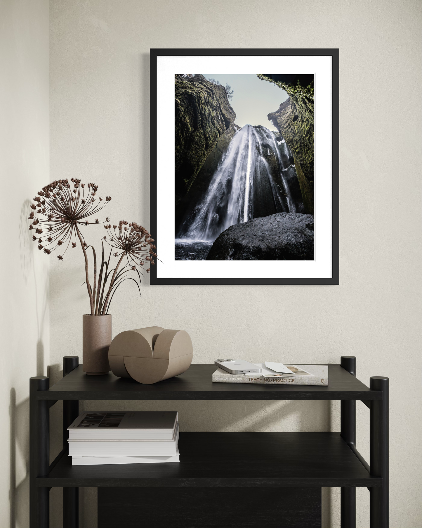 Fine Art Photographic Print - INTO THE WATERFALL - Limited Edition