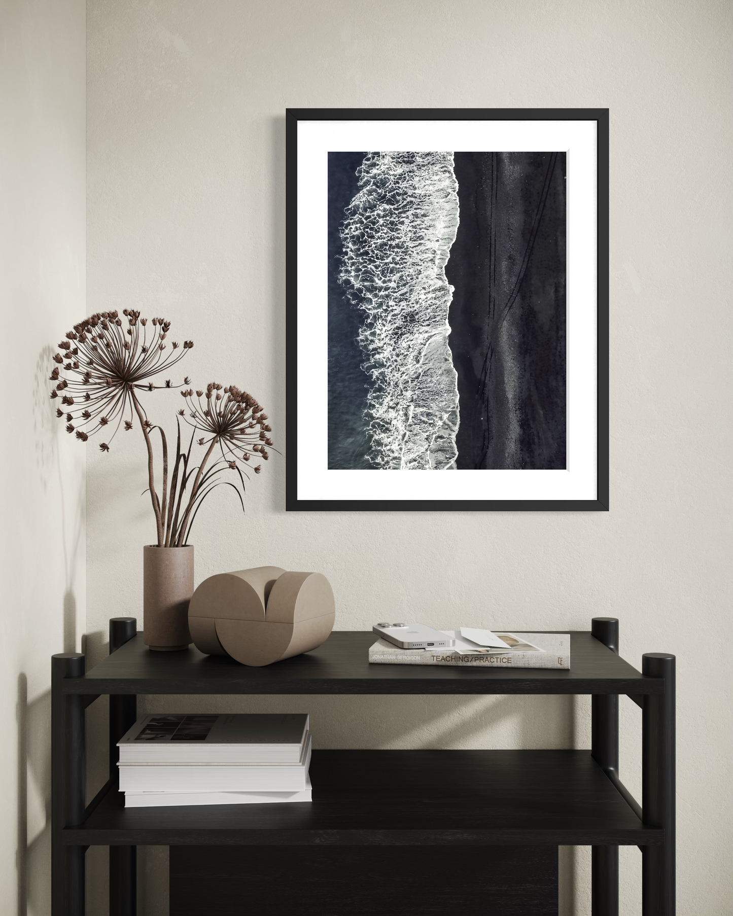 Fine Art Photographic Print - THE BLACK BEACH - Limited Edition