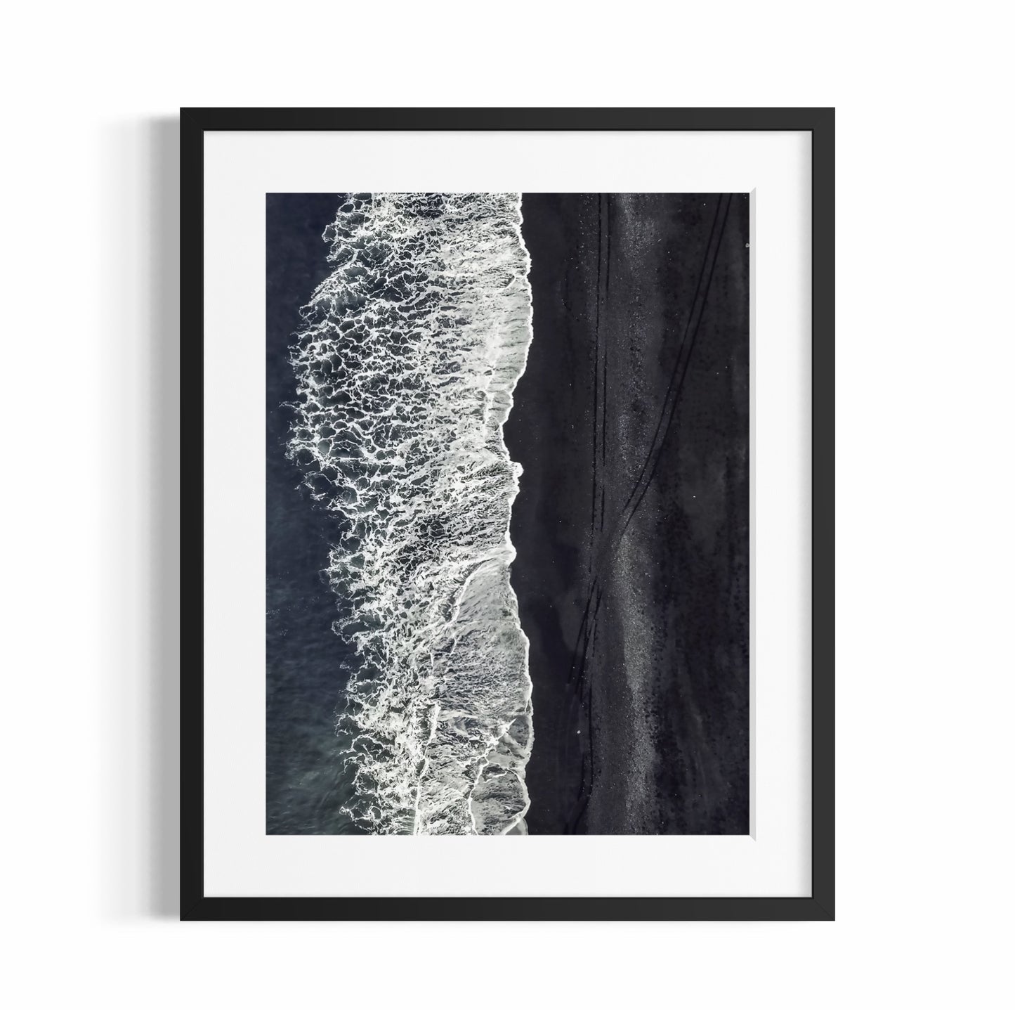 Fine Art Photographic Print - THE BLACK BEACH - Limited Edition