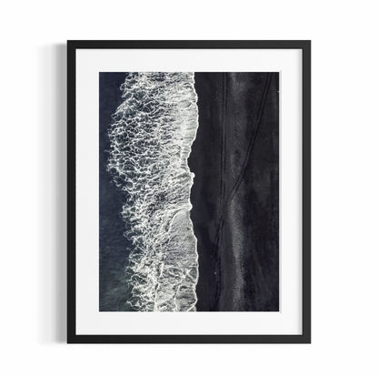 Fine Art Photographic Print - THE BLACK BEACH - Limited Edition