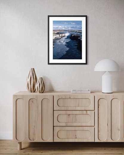 Fine Art Photographic Print - UP THE WATERFALL - Limited Edition