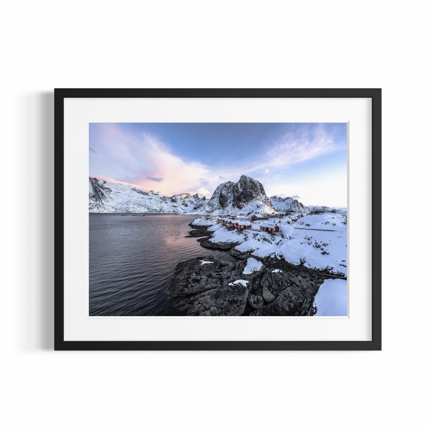Fine Art Photographic Print - SUNRISE IN HAMNøY - Limited Edition