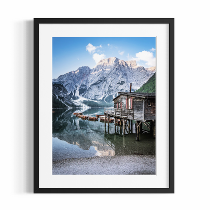 Fine Art Photographic Print - LAKE BRAIES #1 - Limited Edition