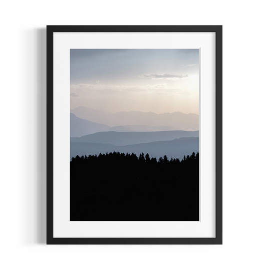 Kunstdruck – Dolomitenreliefs – Limitierte Auflage