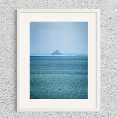 MONT SAINT MICHEL ON THE HORIZON