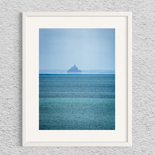 MONT SAINT MICHEL ON THE HORIZON