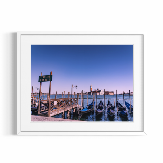 Fine Art Photographic Print - VENICE, BLUE HOUR - Limited Edition