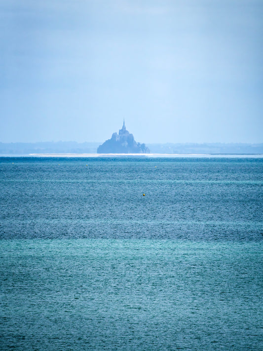 MONT SAINT MICHEL ON THE HORIZON