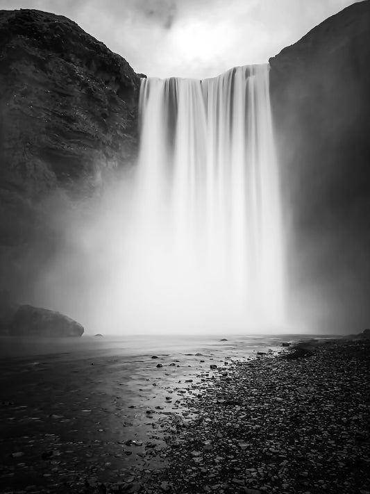 SKOGAFOSS, THE BEAUTIFUL WATERFALL