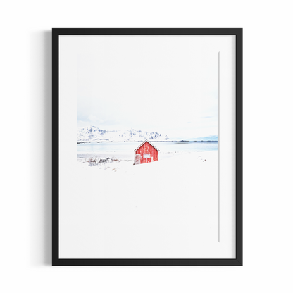 Kunstdruck – ROTES HAUS – Limitierte Auflage
