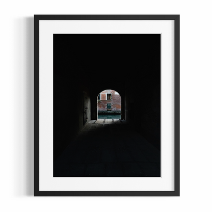 Fotodruck in Fine Art – Venezianische Dunkelheit – Limitierte Auflage