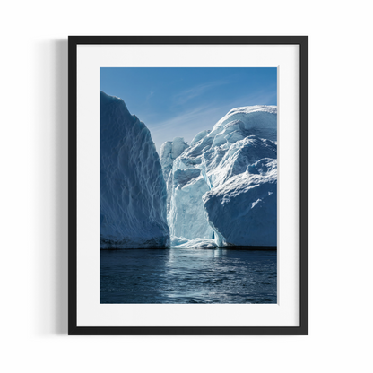 Fine Art Photographic Print - ICE CANYON - Limited Edition