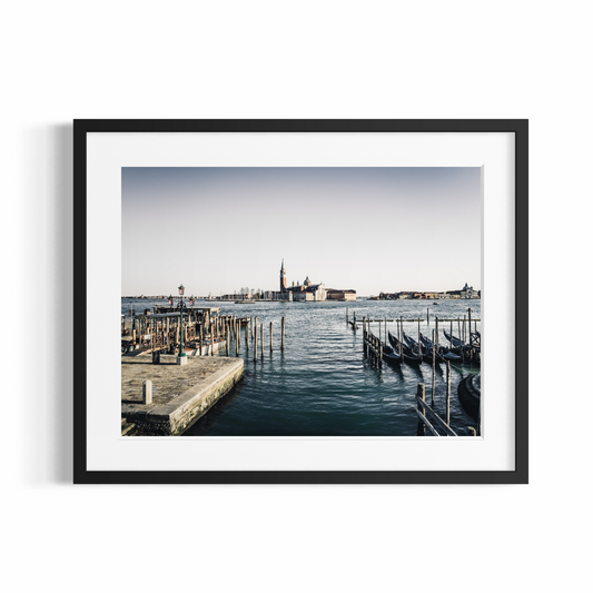 Fotodruck im Fine-Art-Stil – VENEDIG WEISSES LICHT – Limitierte Auflage