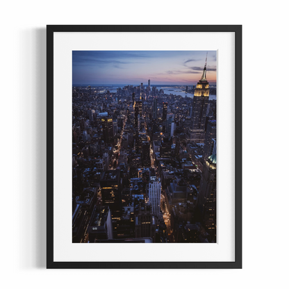 Fine Art Photographic Print - MANHATTAN LIGHTS - Limited Edition