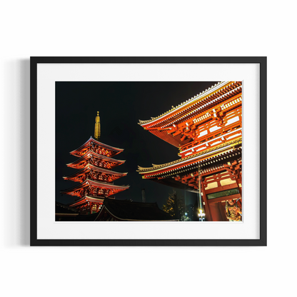 Stampa Fotografica Fine Art - SENSO-JI TEMPLE - Edizione Limitata