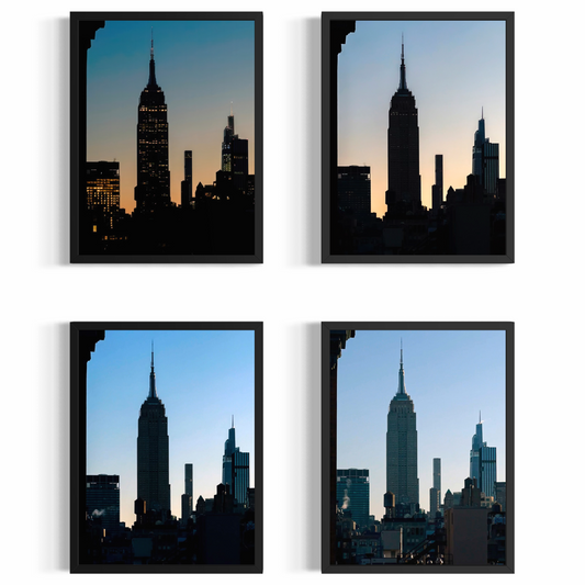 Kunstdruck – Serie „Der Sonnenaufgang in Manhattan“ – Limitierte Auflage