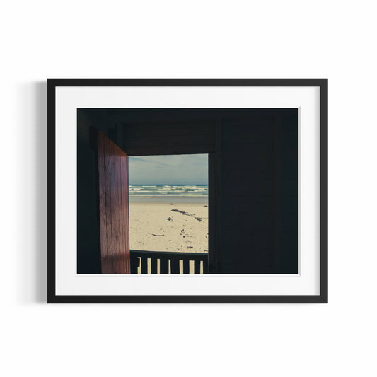 Kunstdruck – Ein Blick auf den Strand – Limitierte Auflage