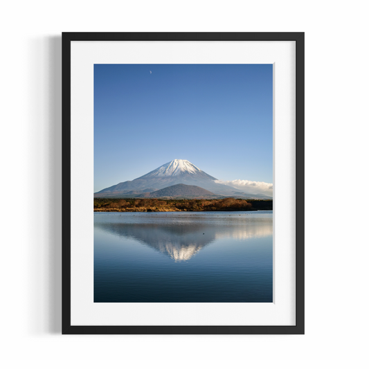 Fotodruck in Fine Art – FUJI UNTER DEM MOND – Limitierte Auflage