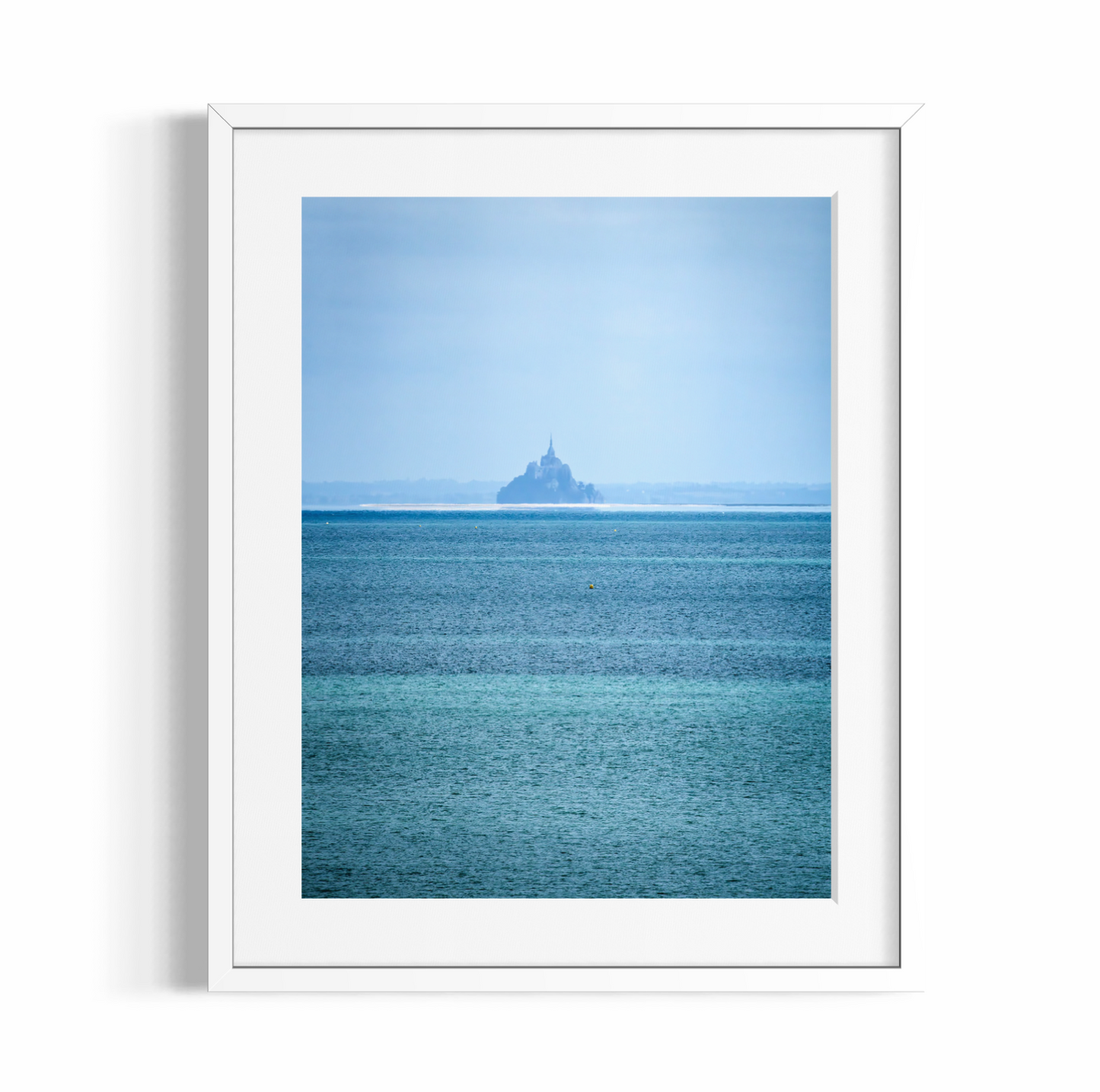 Fine Art Photographic Print - MONT SAINT MICHEL ON THE HORIZON - Limited Edition