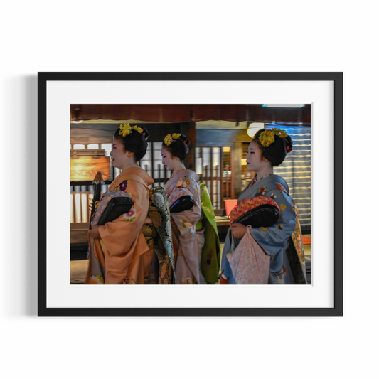 Kunstdruck – Japanische Frauen – Limitierte Auflage