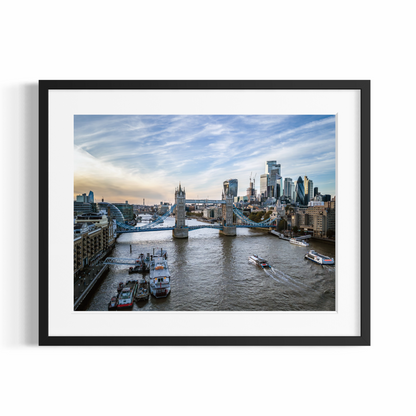 Kunstdruck – DIE SCHÖNE TOWER BRIDGE – Limitierte Auflage