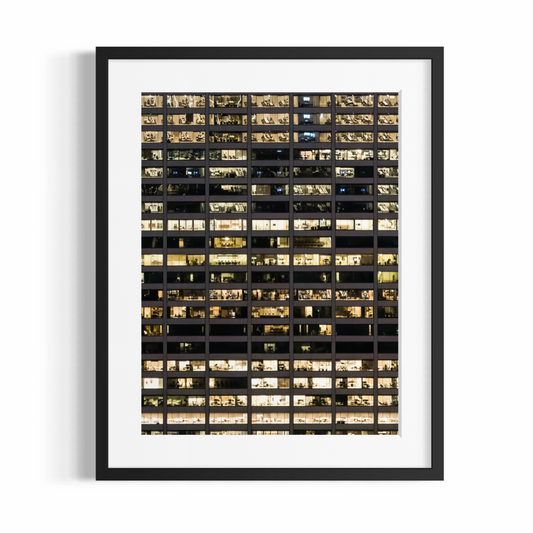 Kunstdruck – IM BÜRO – Limitierte Auflage