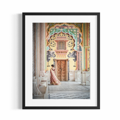 Stampa Fotografica Fine Art - INDIAN WOMAN - Edizione Limitata