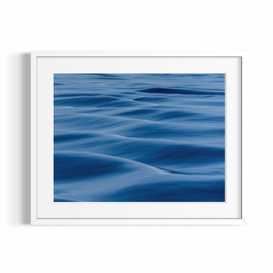 Fotodruck in Fine Art – Blaues Meer – Limitierte Auflage