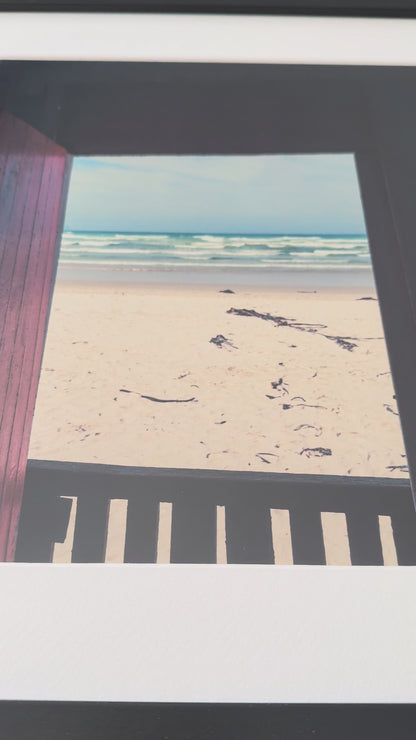 A GLIMPSE OF THE BEACH